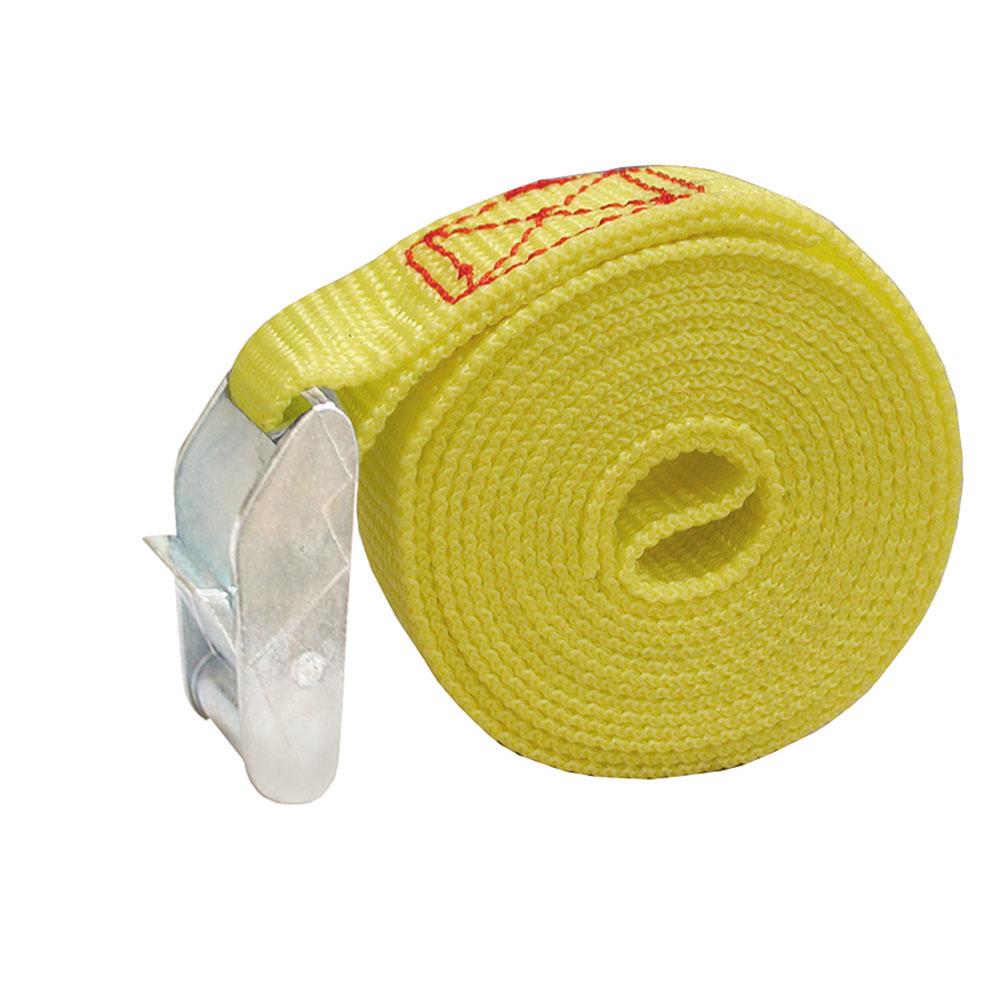 Jones Stephens S20202 1" x 6' Cam Strap Twin Pack, Yellow