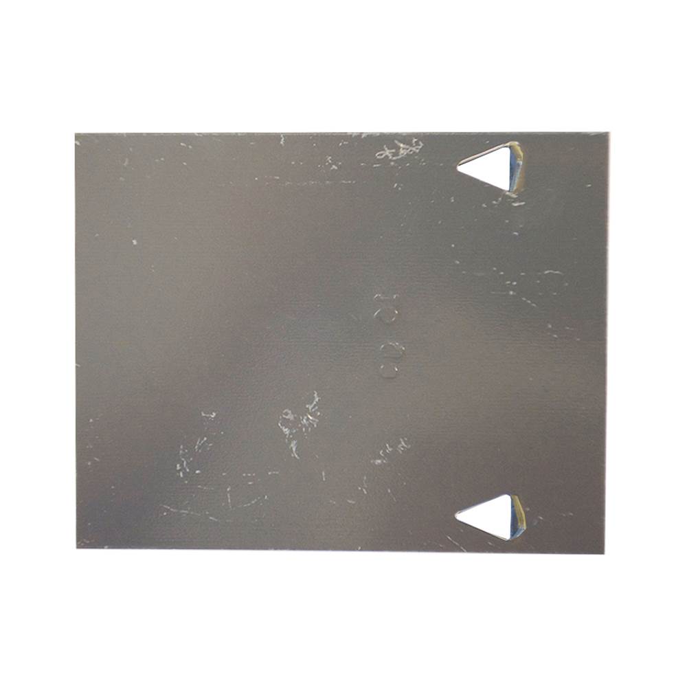 Jones Stephens S33037 4" x 5" Self-Nailing Stud Guard, 16 Gauge, Carton of 50