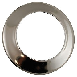 Jones Stephens E02152 1-1/2" IPS Chrome Plated Steel Shallow Escutcheon, Bag of 25