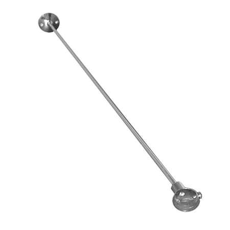 Jones Stephens B60001 Wall Bracket and Rod Holder with 12" Rod for Add-A-Shower Unit