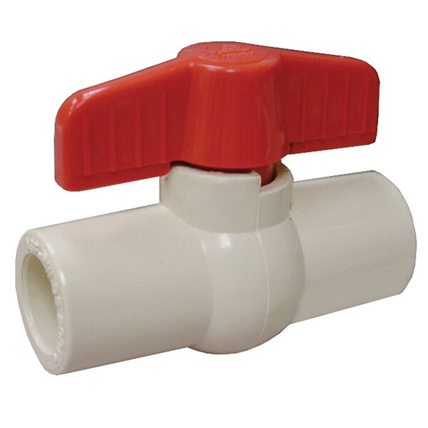Jones Stephens B92050 1/2" (5/8" OD) CPVC Ball Valve