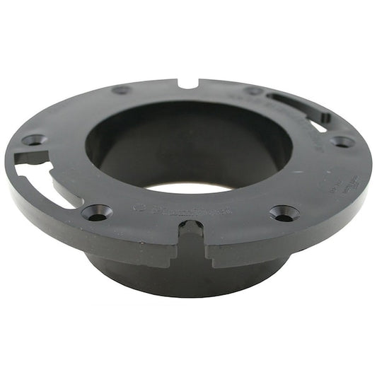 Jones Stephens C51451 4" ABS Spigot Fit Closet Flange less Knockout