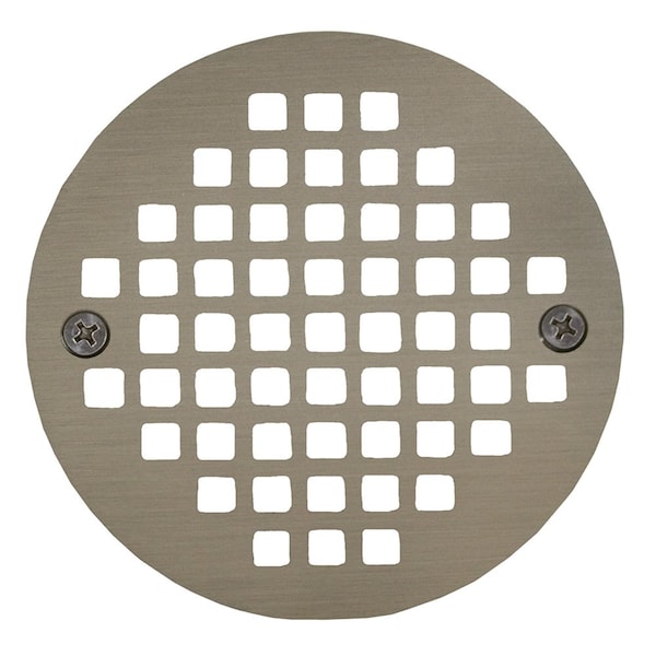Jones Stephens C60802 6" Nickel Bronze Round Cast Coverall Strainer