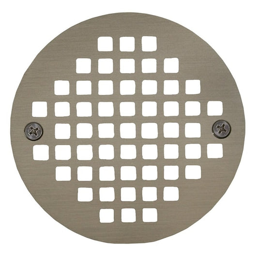 Jones Stephens C60802 6" Nickel Bronze Round Cast Coverall Strainer