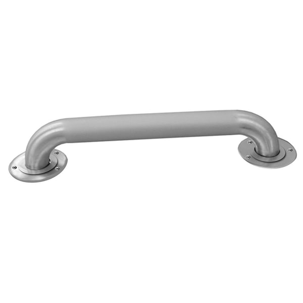 Jones Stephens G13218 1-1/2" x 18" Peened Stainless Steel Grab Bar with Exposed Screws