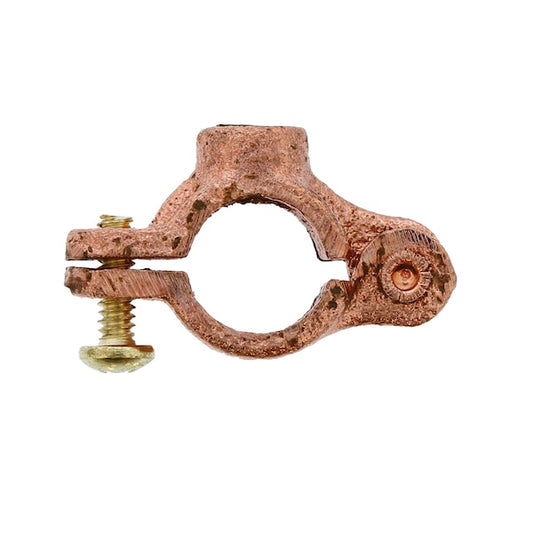 Jones Stephens H73050 1/2" Copper Plated Hinged Split Ring for 3/8" Rod