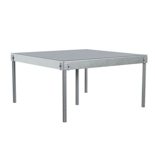 Jones Stephens J36210 34" Galvanized Water Heater Stand, Square