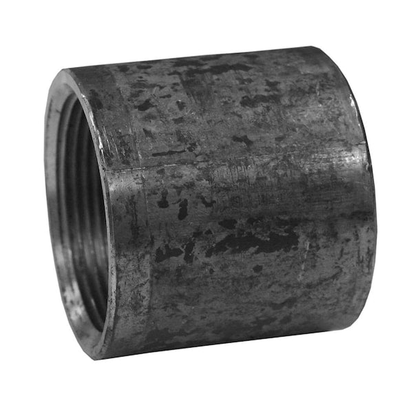 Jones Stephens M310 1" Black Steel Standard Merchant Coupling