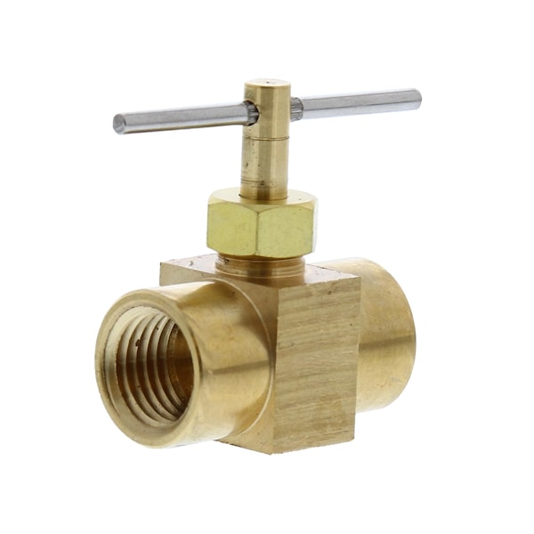 Jones Stephens N10944LF 1/4" FIP Straight Needle Valve