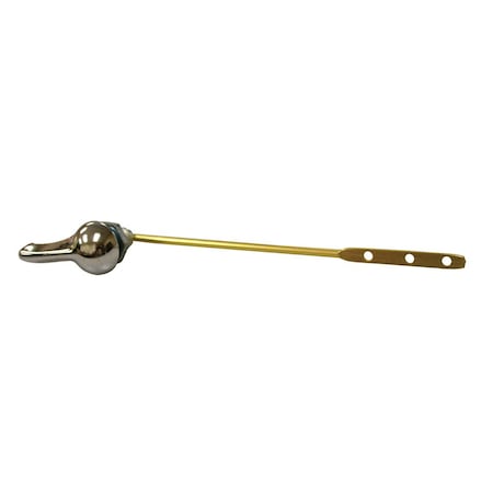 Jones Stephens T01200 Chrome Plated Fit-All Tank Trip Lever 8" Aluminum Arm with Zinc Spud and Nut