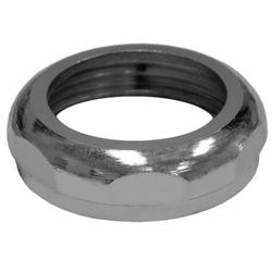 Jones Stephens T78150 1-1/2" x 1-1/2" Chrome Plated Brass Slip Joint Nut, Bag of 25