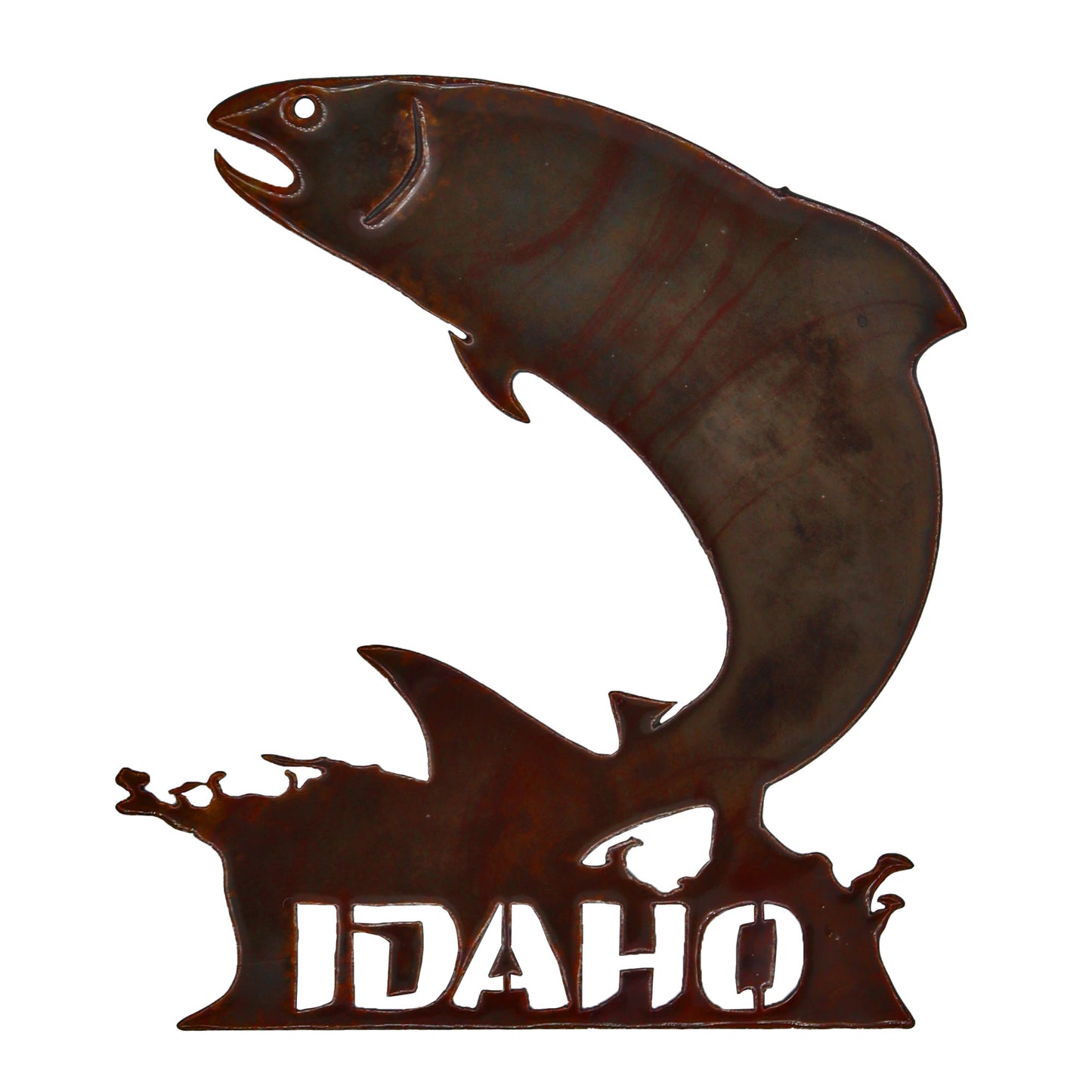 Paradise Clay PAR699 Jumping Fish with Idaho - Magnet