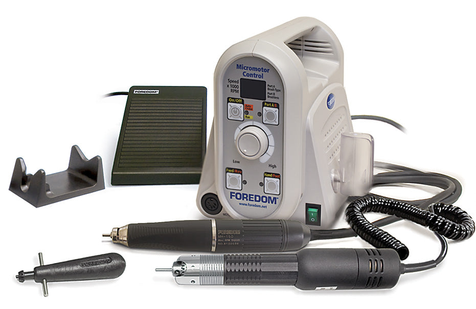 Foredom K.1055-21 Micromotor Kit, Brushless 3/32" & Brush Chuck, 230V Uk