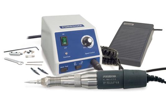 Foredom K.1080-22 Micromotor Kit, Brush Type, Hammer, 230V Euro