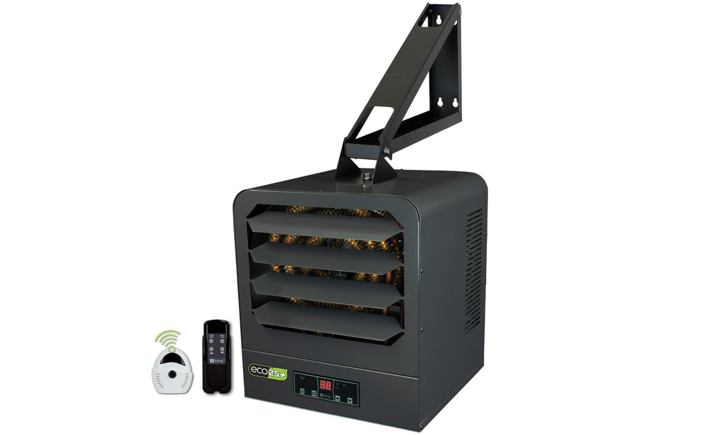 King Electric KB2412-1-ECO2S-PLUS-FB Kb Electronic 2-Stage Unit Htr,240V 12Kw 1Ph, W/ Fuse Blk, 24V Control, W/ Remote Sensor