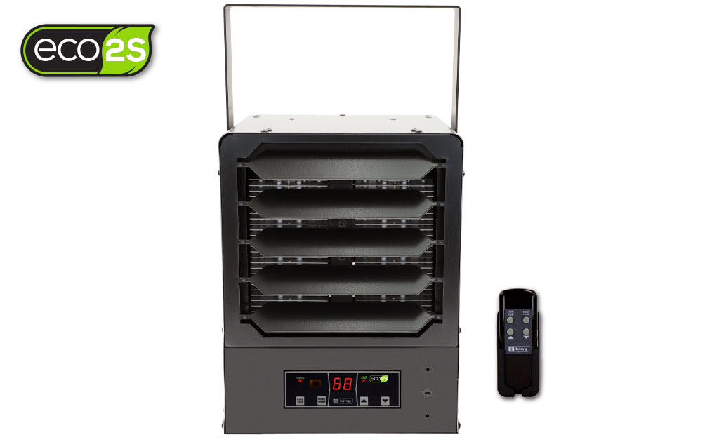 King Electric KBP2406-1-MB-ECO2S Kbp Eco2S 2-Stage Unit Htr 240V 5700W 1 Ph W/ Brkt