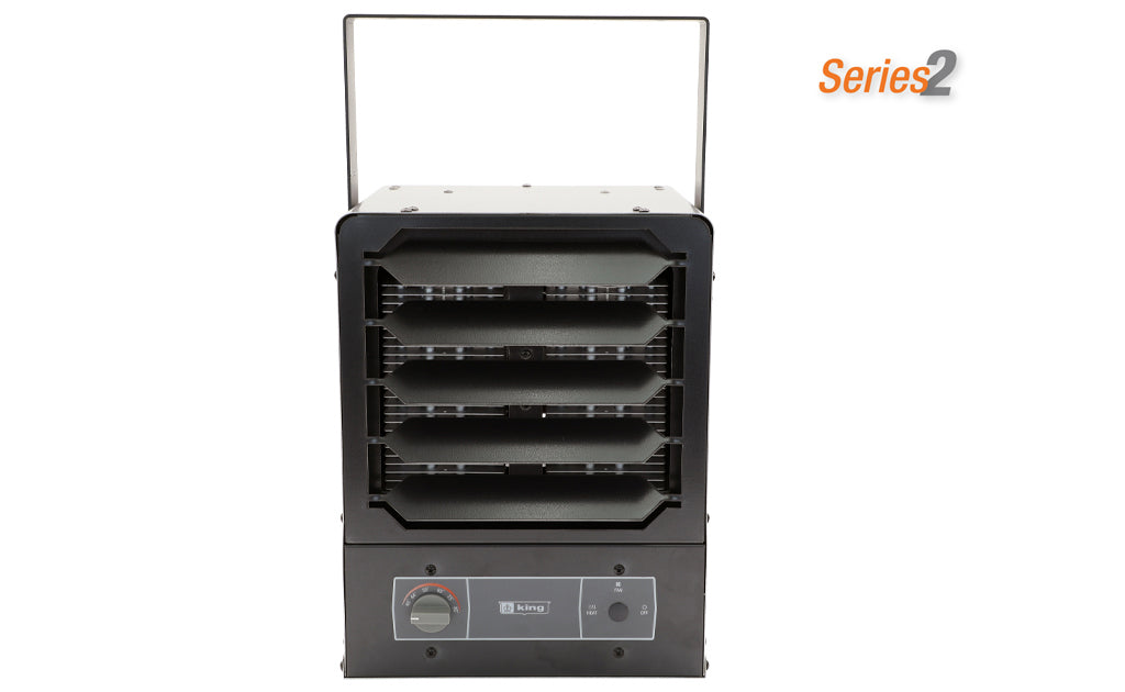 King Electric KBP2005-1-S2-MB-T Kbp Series 2 Unit Htr 208V 5000W 1 Ph W/Sp Stat & Brkt