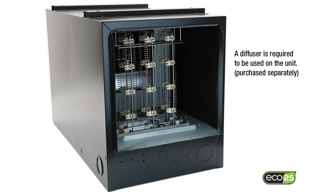 King Electric KFUH4818-3-ECM Kfuh 480V, 18Kw, 3-Ph , 1/3Hp Ecm Mtr