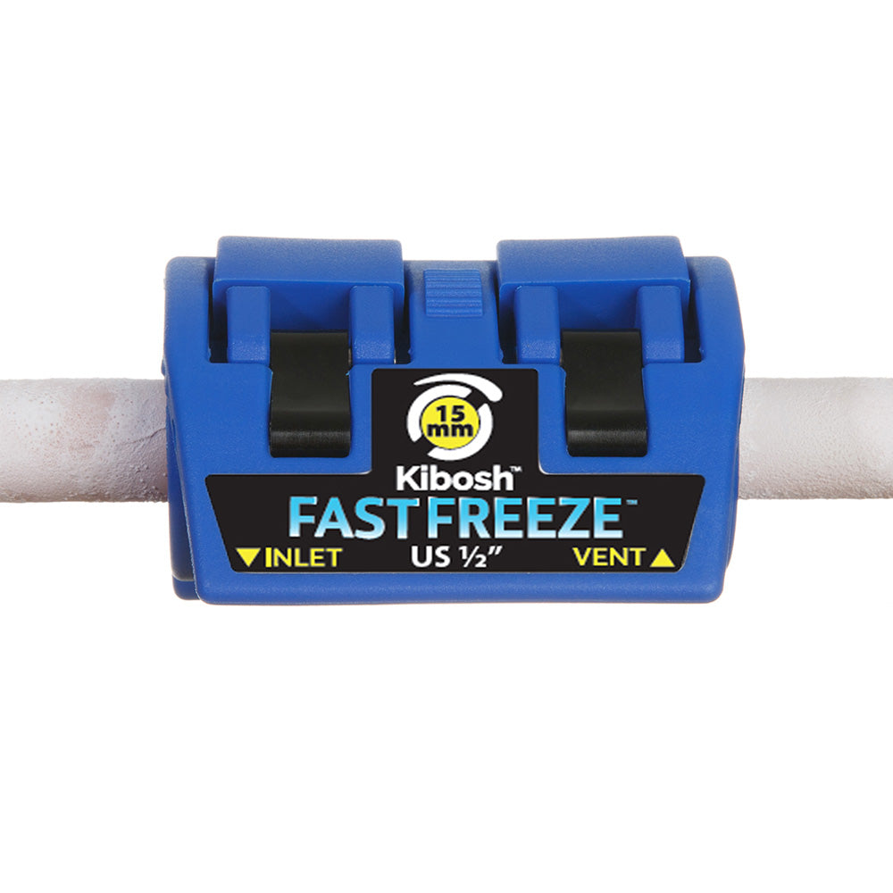 Kibosh KIB15BE-F FASTFREEZE Pipe Freezing Clamps 15mm