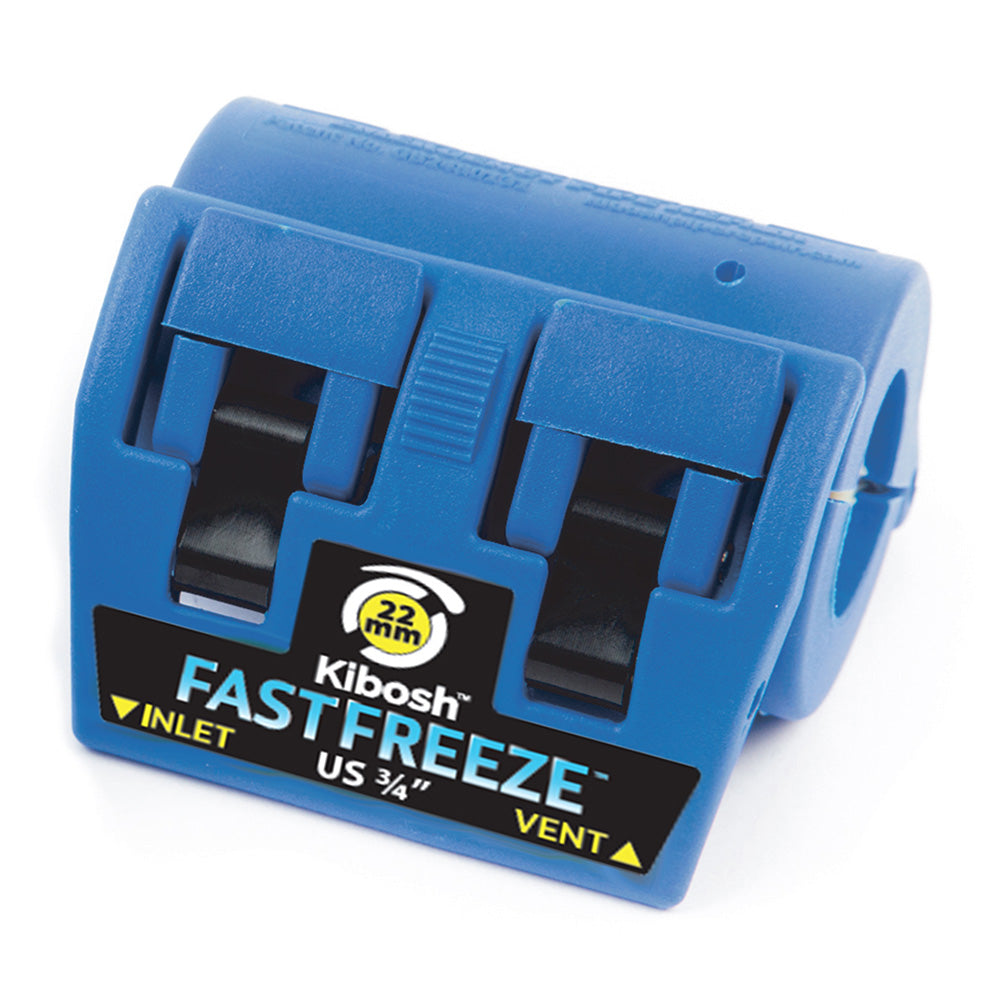 Kibosh KIB22BE-F FASTFREEZE Pipe Freezing Clamps 22mm