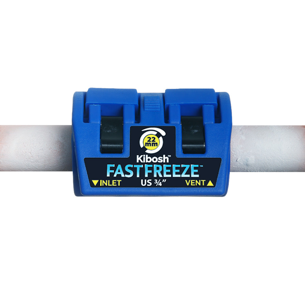 Kibosh KIB22BE-F FASTFREEZE Pipe Freezing Clamps 22mm