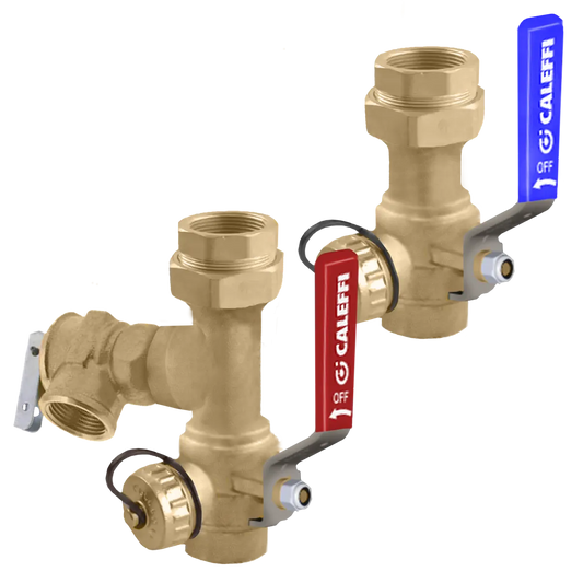 Caleffi KIT290510A Tankless Water Heater Service Kit w/ TankMixer™ 3/4" FNPT-ASSE 1017
