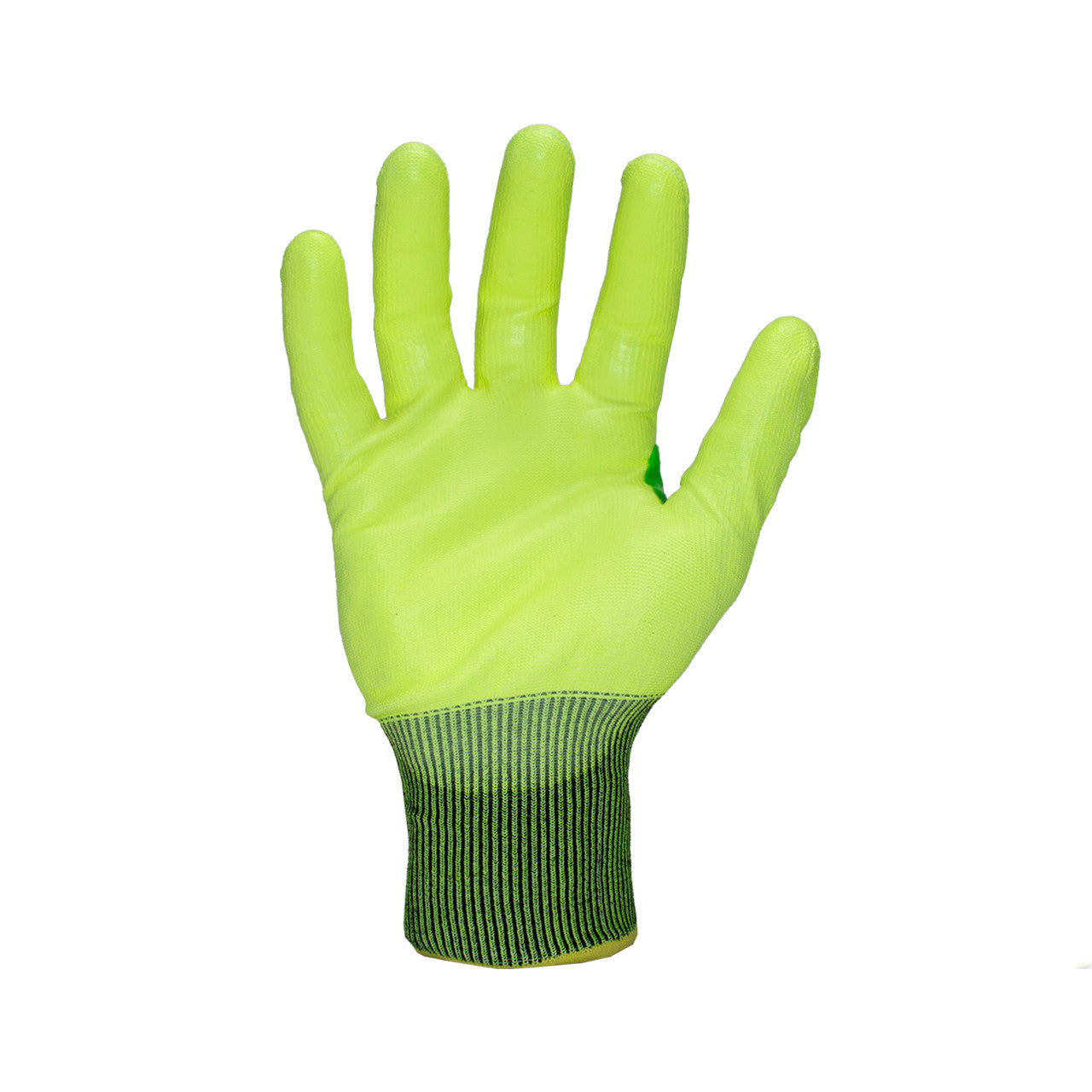 Iron Clad KKC2PU-Y Knit A2 HPPE PU Touch Hi-Viz