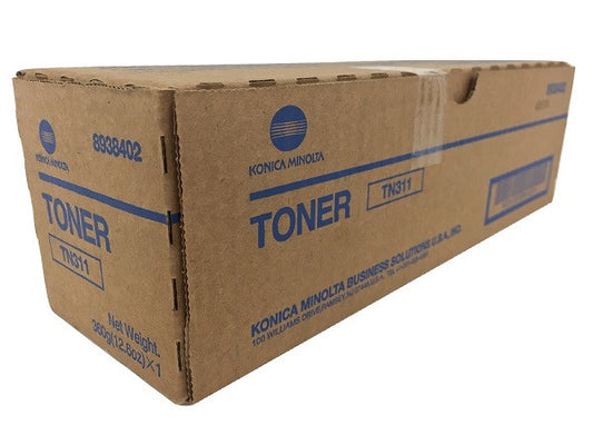 Konica Minolta KNM8938402 Original Laser Toner Cartridge - Black - 1 Each