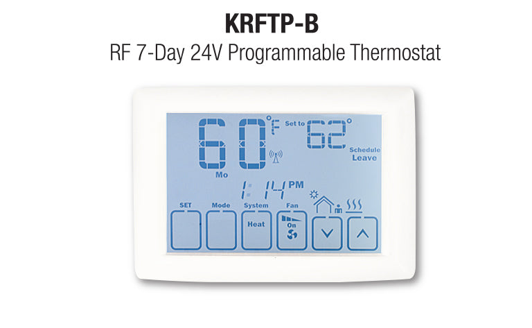 King Electric KRFTP-B Thermostat, Rf Thermostat, Battery Powered