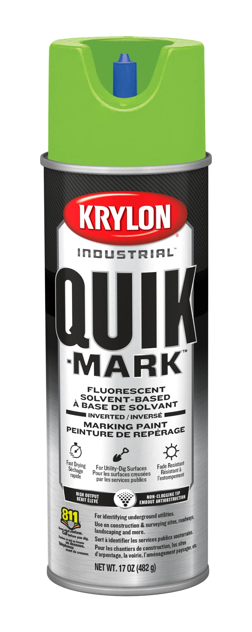 KRYLON® INDUSTRIAL A03900007 Quik-Mark White (1 CN)