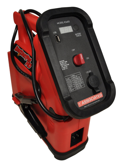 Associated Equipment KS400 Kwikstart Pro-Hd, 12V 22Ah