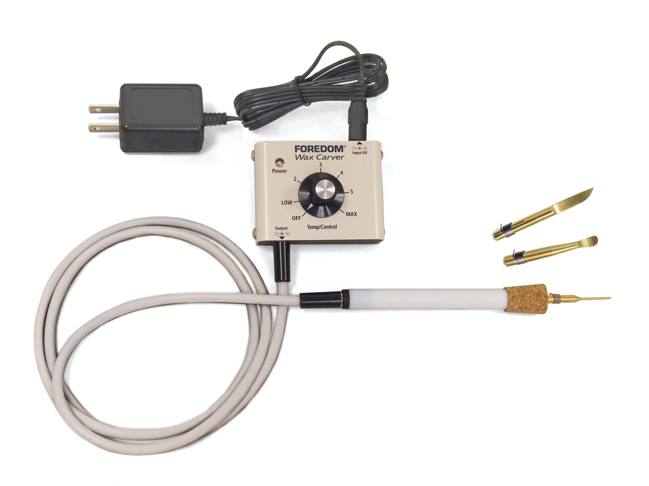 Foredom K.WC-1-21 Waxcarver, W/3 Tips, Uk, 230V