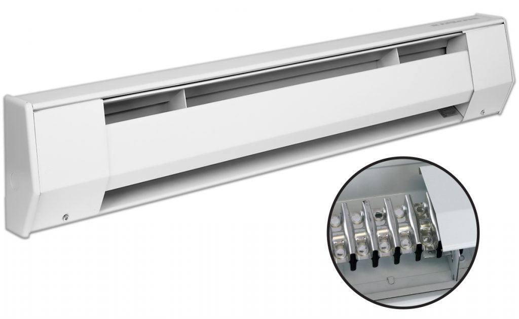 3-3/4 In Junction Box W/Sp Thermostat Bright White