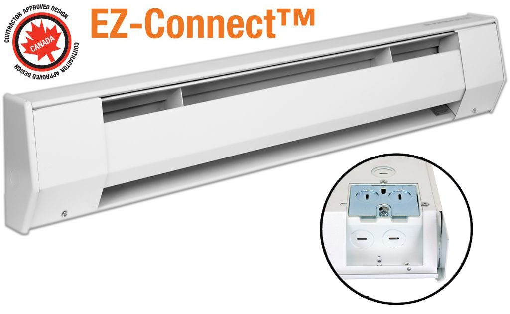 18 Gauge Cover For 2 Ft Baseboard Bright White