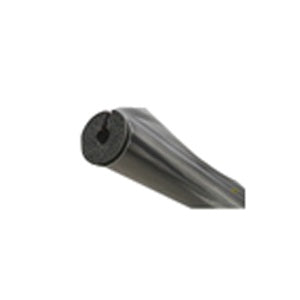 K-Flex 6RX100068 Pipe Insulation: Tube, Buna-N Rubber/PVC, Unslit, 1 in Thick, 3/4 in ID, 6 ft Lg, 7.2 R-Value, Black, 108'/18 Pieces