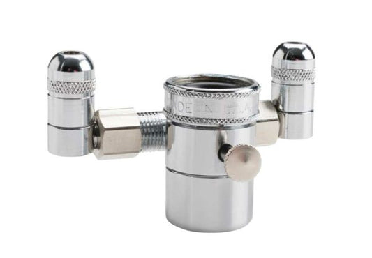 Gateway Safety KKE20 Kleen Eyes II Emergency Eyewash Station - Faucet-Mounted Dual Nozzle Safety Eyewash System (KKE20)