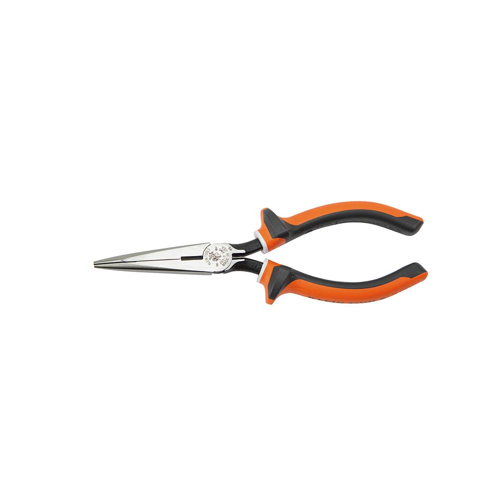 Klein Tools 2037EINS Long Nose Side Cut Pliers, 7-Inch Slim Insulated