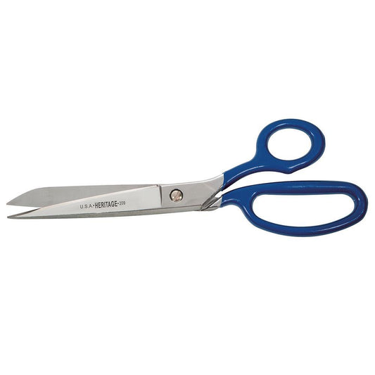 Klein Tools 209-BLU-P Bent Trimmer w/Blue Coating, 9-Inch