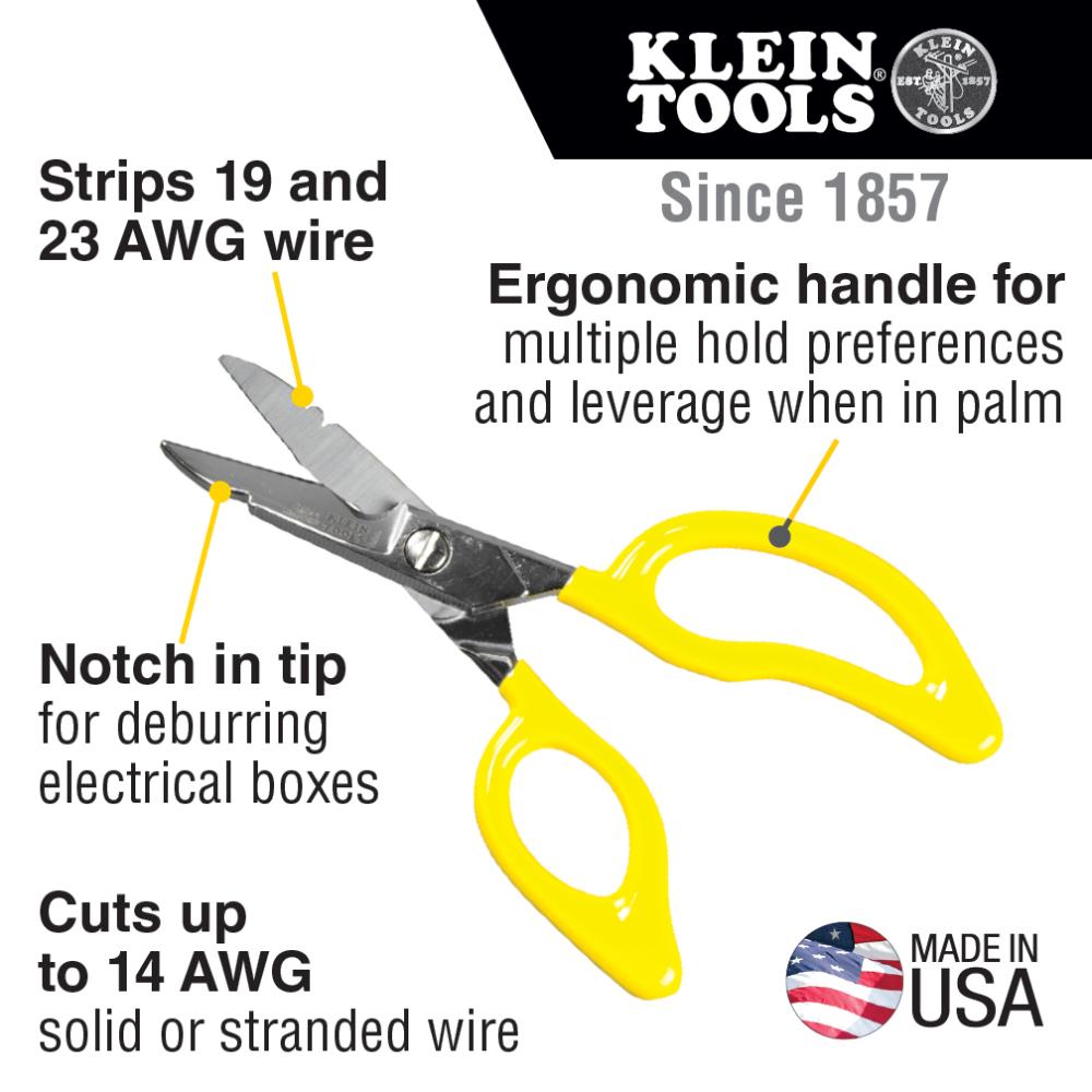 Klein Tools 26001 All-Purpose Electrician's Scissors