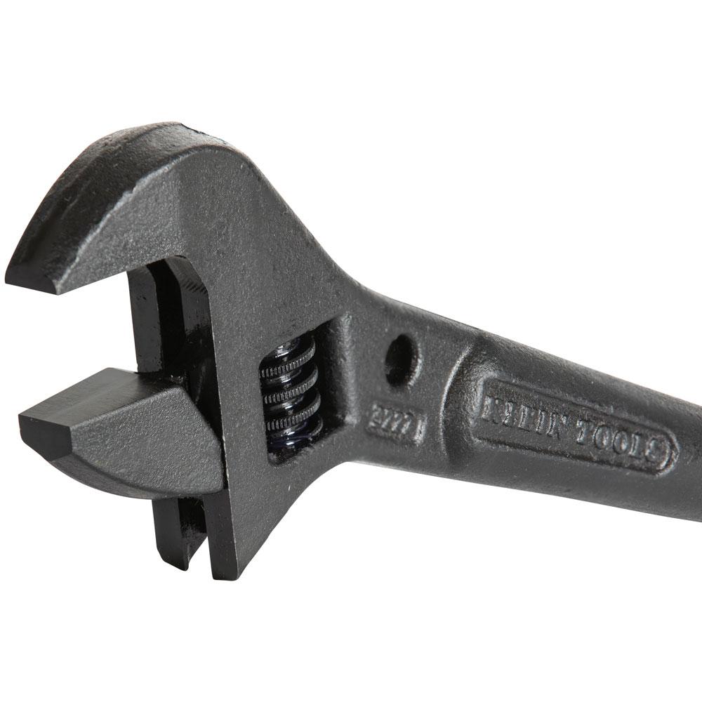 Klein Tools 3227 Construction Wrench- Adjustable-Head