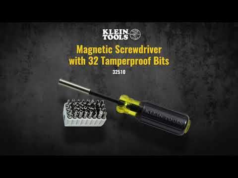 Klein Tools 32510 Screwdriver Tamper-Proofbits