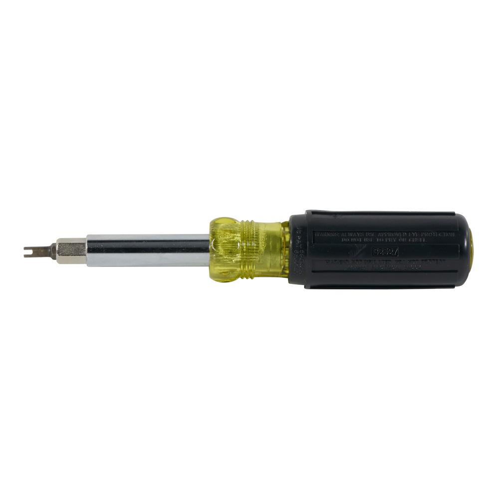 Klein Tools 32527 11-In-1 Screwdriver/Nutdriver - Schrader Valv