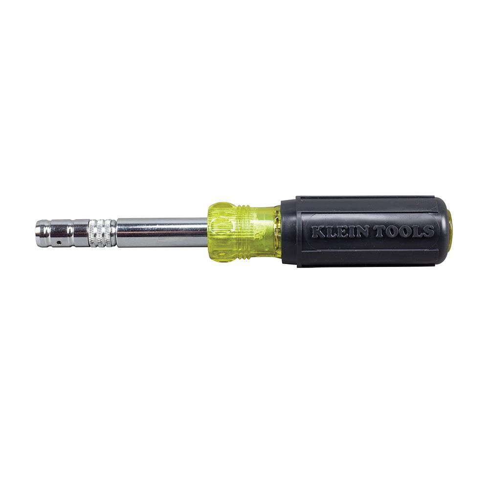 Klein Tools 32596 HVAC Slide Drive Multi-Bit Screwdriver / Nut Driver, 8-in-1