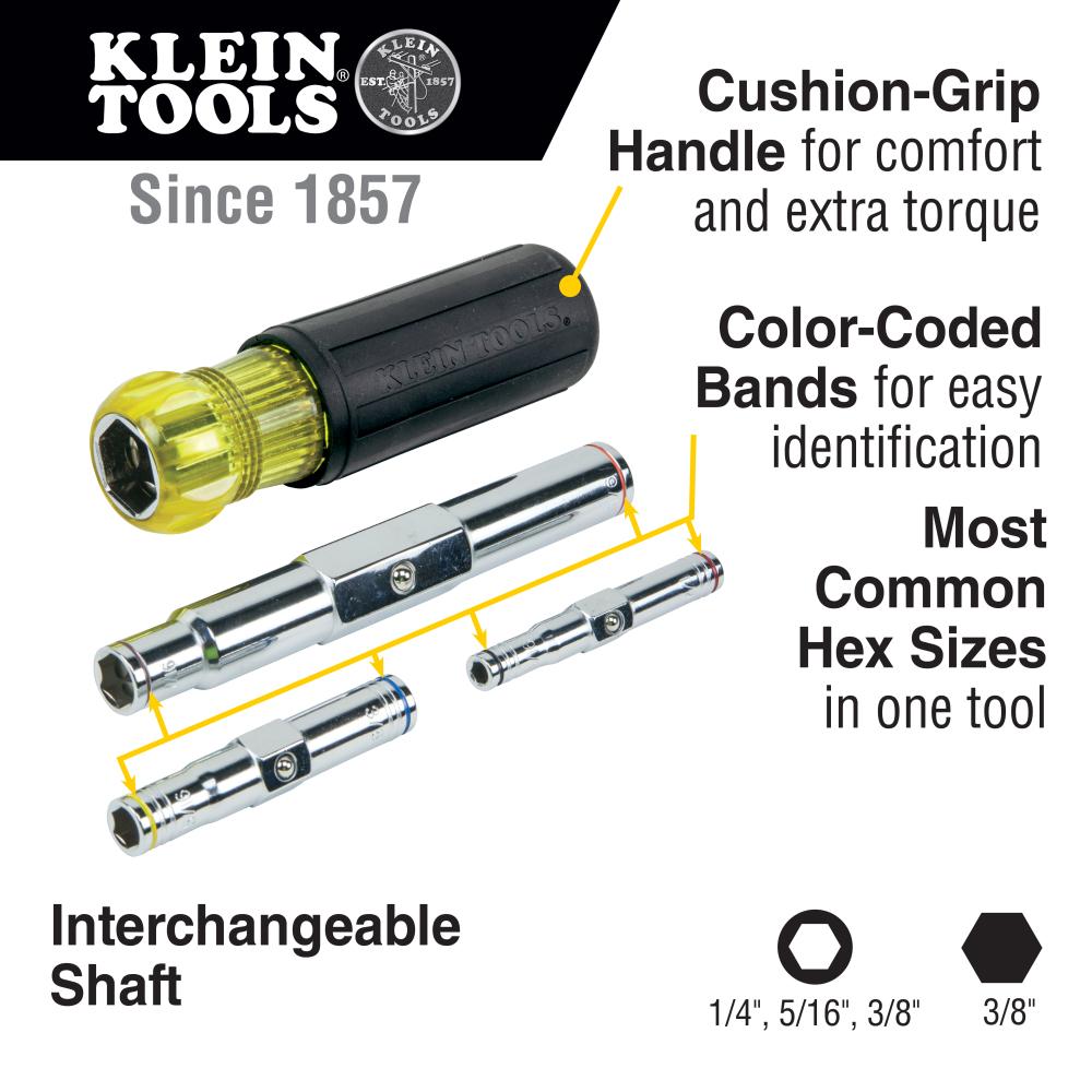 KLEIN TOOLS 32800 Klein Tools Multi-Nut Drivers