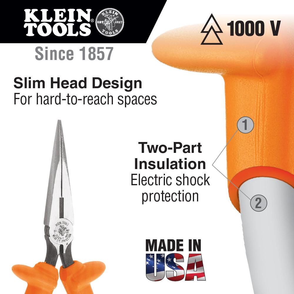 Klein Tools 33529 Premium 1000V Insulated Tool Kit, 8-Piece