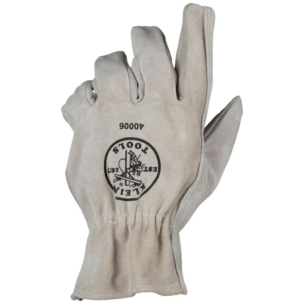 Klein Tools 40006 Cowhide Driver's Gloves, Large