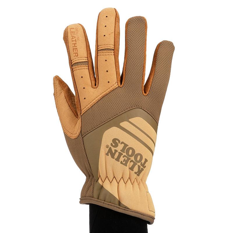 Klein Tools 40226 Journeyman Leather Utility Gloves, Medium