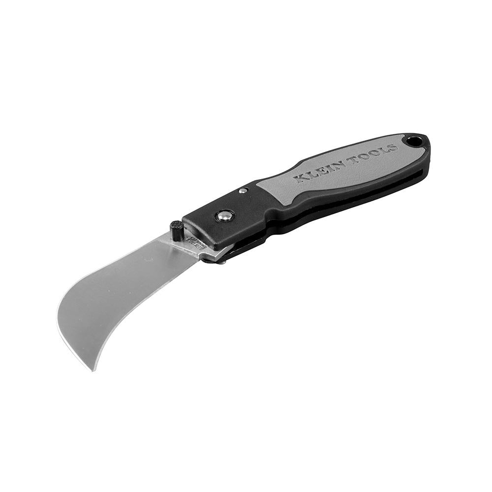 Klein Tools 44005C Hawkbill Lockback Steel Blade with Clip