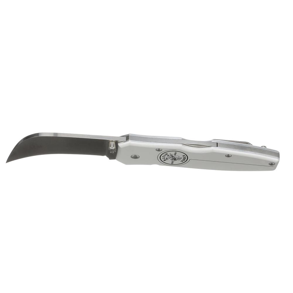 Klein Tools 44006 Lockback Steel Blade 2-5/8-Inch Hawkbill Blade, Aluminum Handle