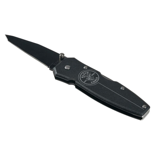 Klein Tools 44052BLK Tanto Lockback Knife 2-1/2-Inch Blade